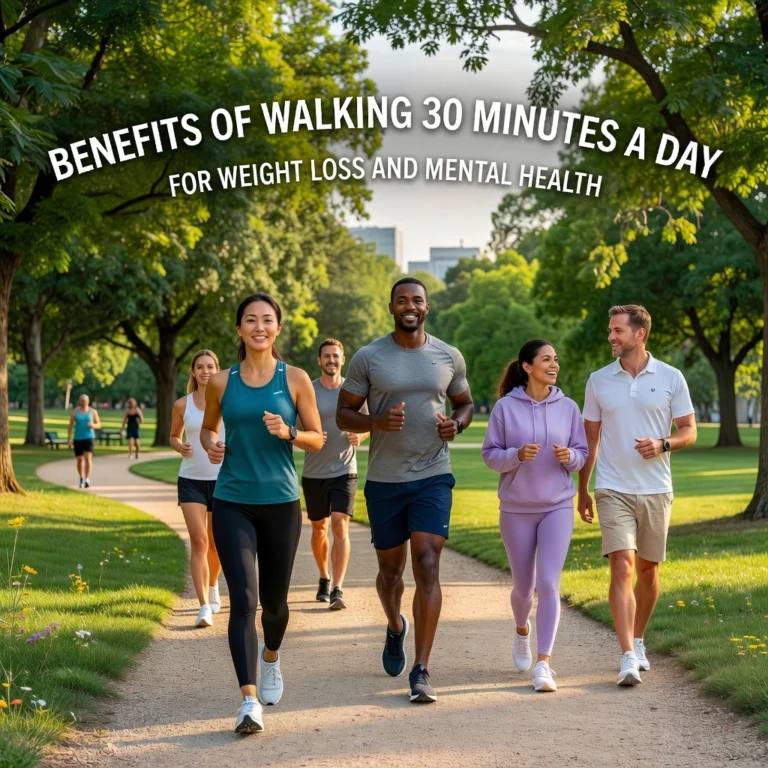 Benefits of Walking 30 Minutes a Day for Weight Loss and Mental Health