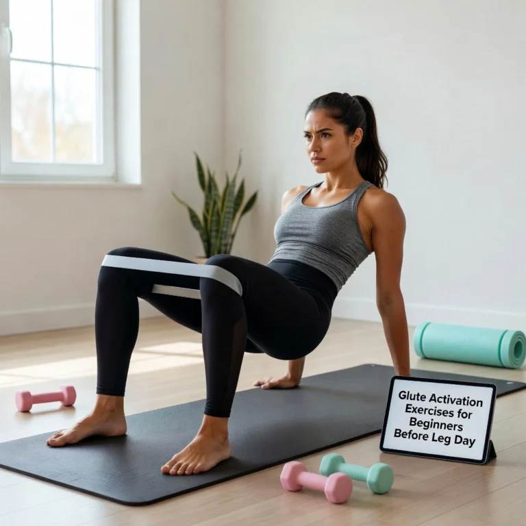 Glute Activation Exercises for Beginners Before Leg Day