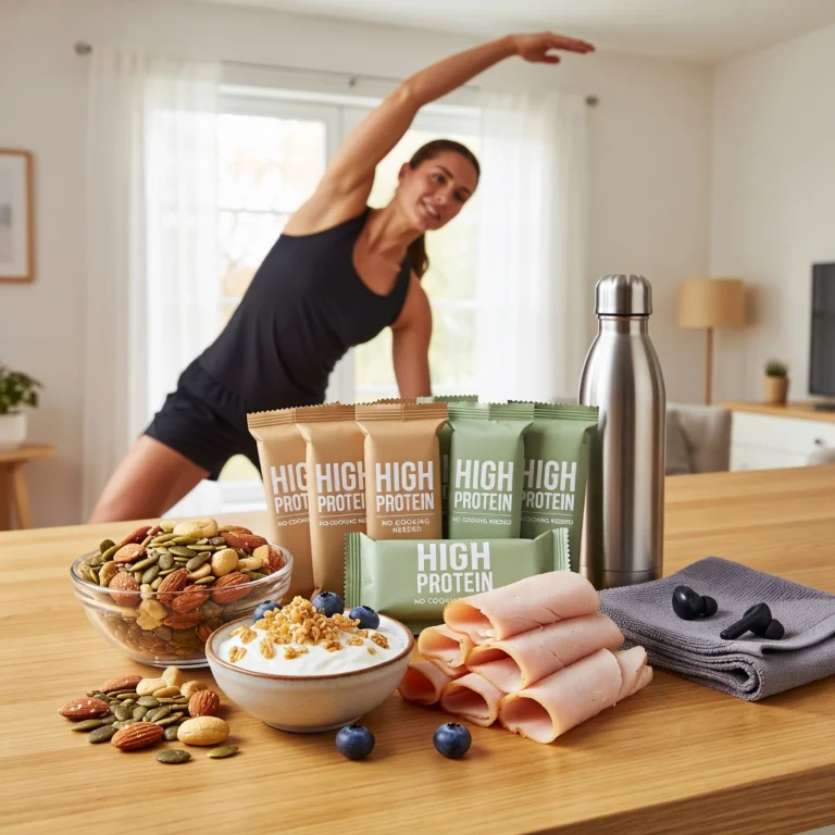 Healthy High Protein Snacks for Energy Between Meals No Cooking