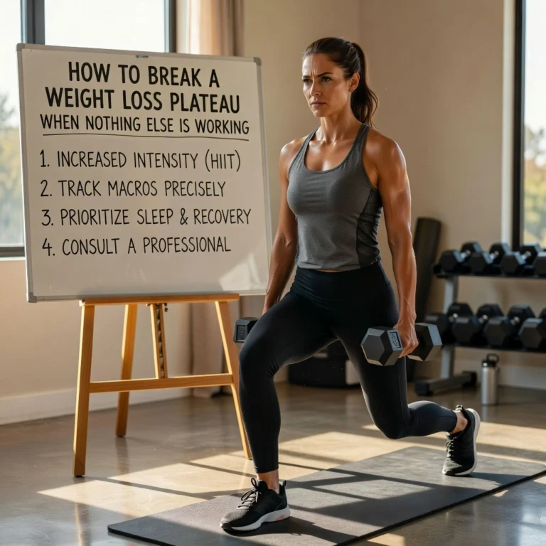 How to Break a Weight Loss Plateau When Nothing Else Is Working