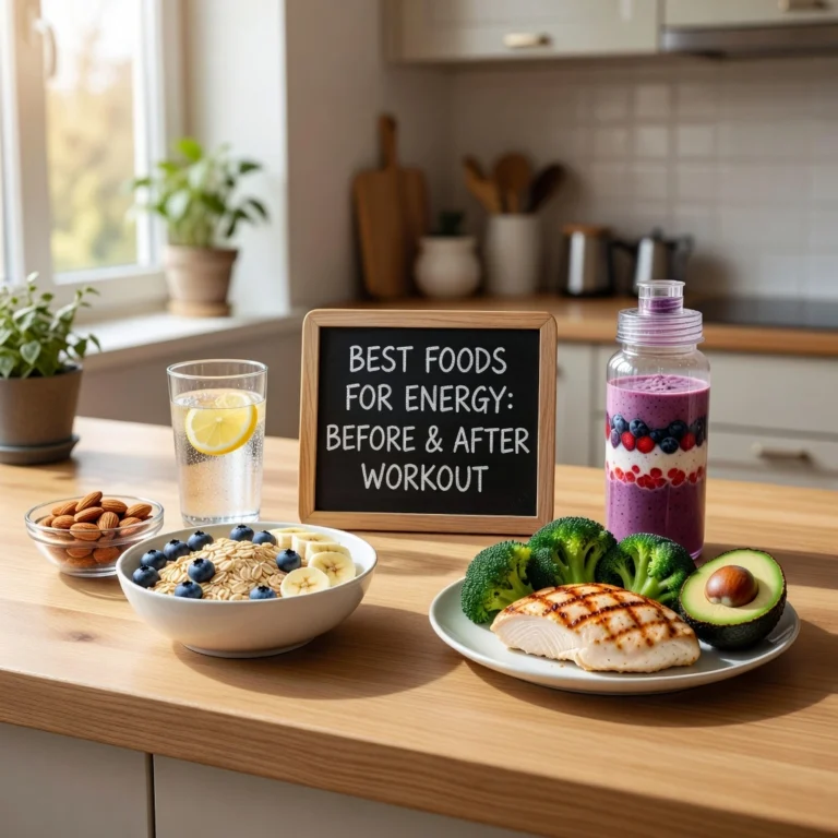 Best Foods to Eat Before and After a Workout for Energy