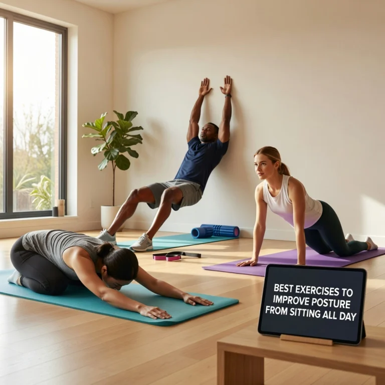 Best Exercises to Improve Posture from Sitting All Day