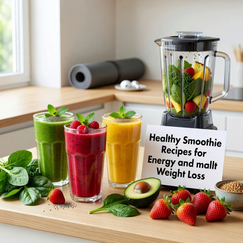 Healthy Smoothie Recipes for Energy and Weight Loss