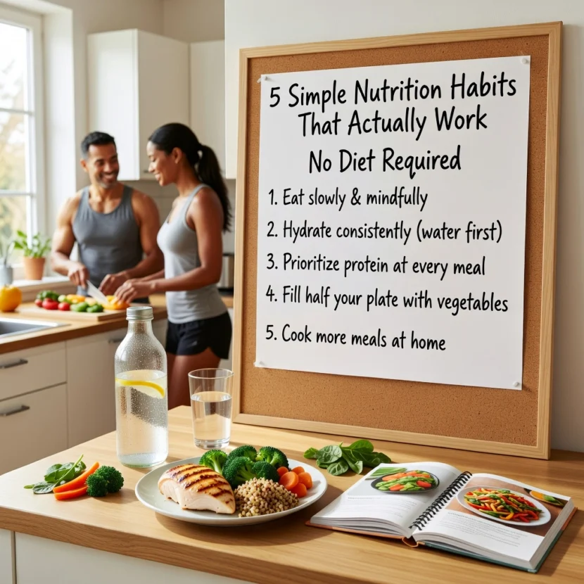 5 Simple Nutrition Habits That Actually Work No Diet Required