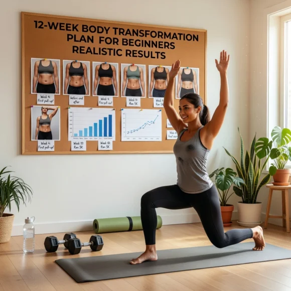12-Week Body Transformation Plan for Beginners Realistic Results