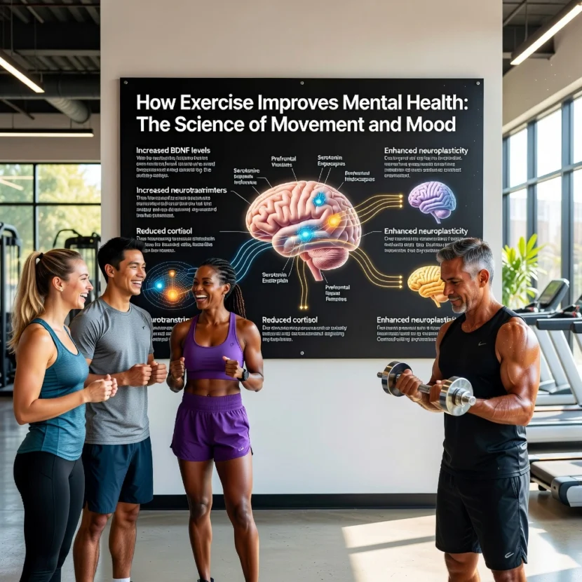 How Exercise Improves Mental Health: The Science of Movement and Mood