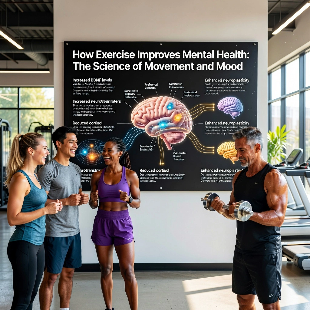 How Exercise Improves Mental Health: The Science of Movement and Mood