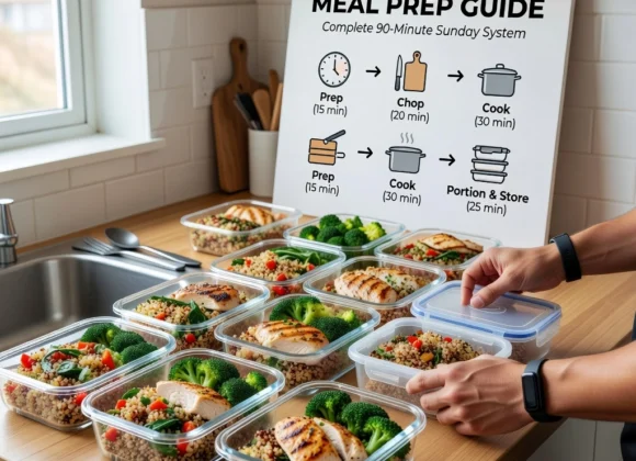 Beginner Meal Prep Guide Complete 90-Minute Sunday System