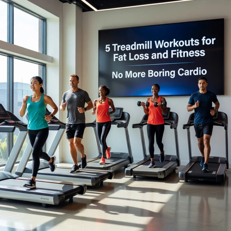 5 Treadmill Workouts for Fat Loss and Fitness No More Boring Cardio