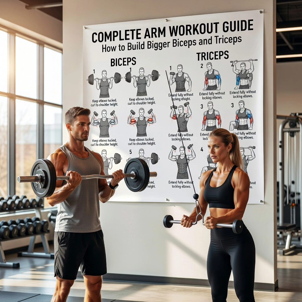Complete Arm Workout Guide How to Build Bigger Biceps and Triceps