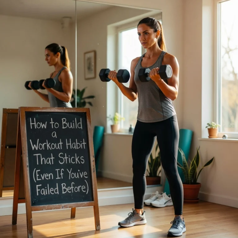 How to Build a Workout Habit That Sticks (Even If You’ve Failed Before)