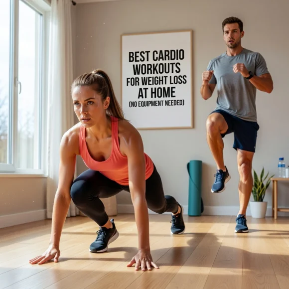 Best Cardio Workouts for Weight Loss at Home (No Equipment Needed)