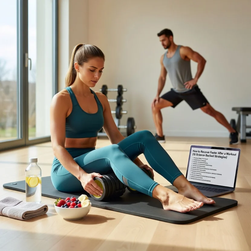 How to Recover Faster After a Workout (15 Science-Backed Strategies)