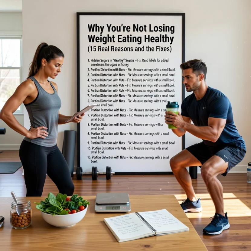 Why You’re Not Losing Weight Eating Healthy (15 Real Reasons and the Fixes)