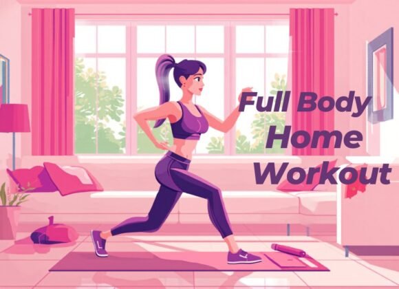 Full Body Home Workout for Women to Lose Weight (No Equipment Required) women-home-workout-featured