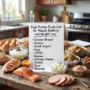 High Protein Foods List for Muscle Building and Weight Loss