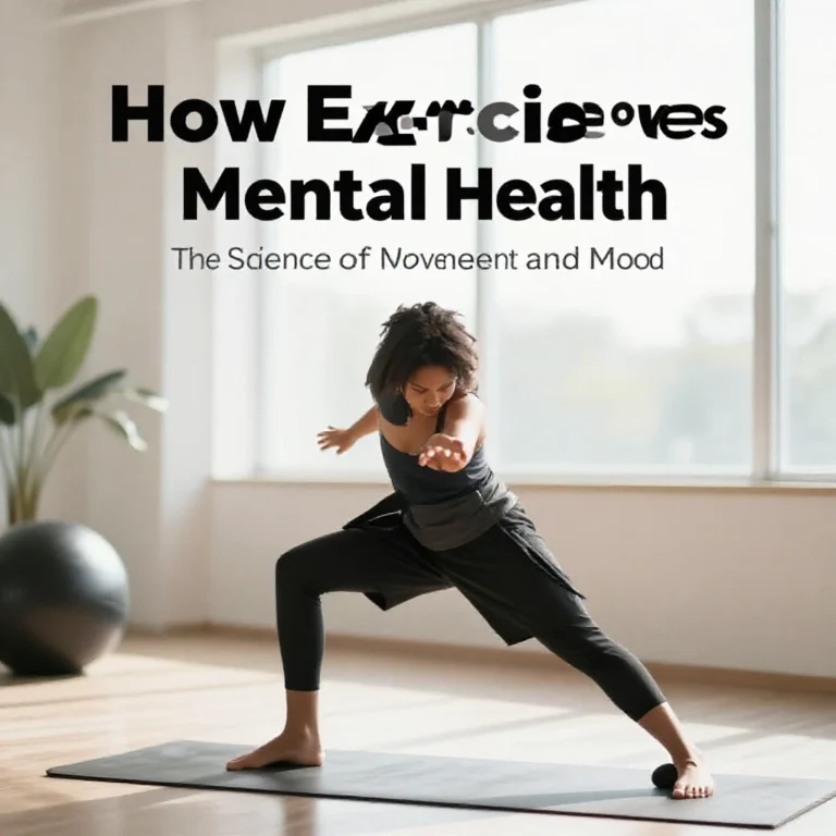 How Exercise Improves Mental Health: The Science of Movement and Mood